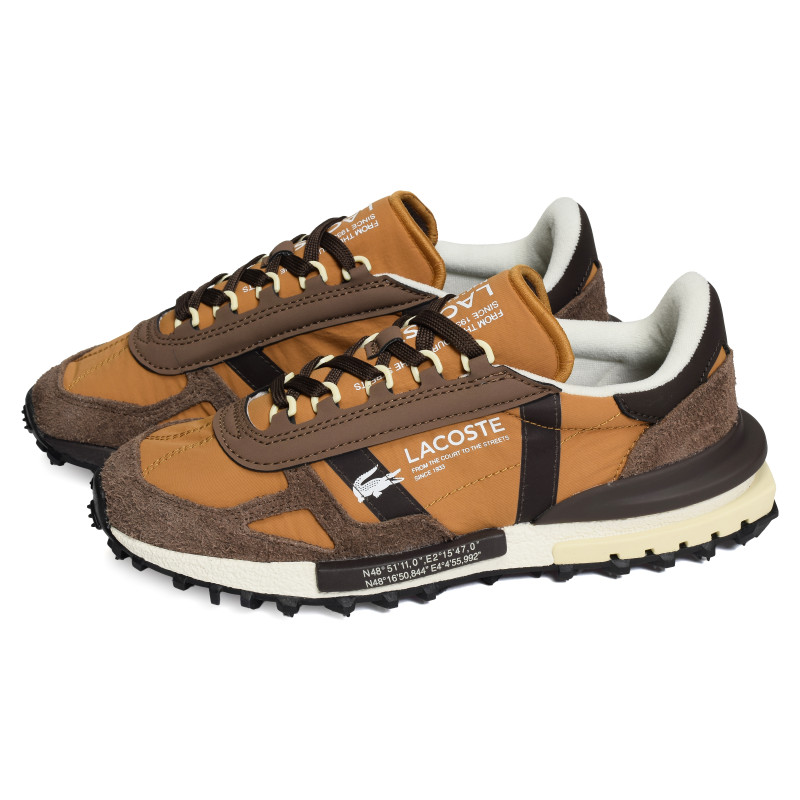 ELITE ACTIVE Tan, Baskets running Lacoste