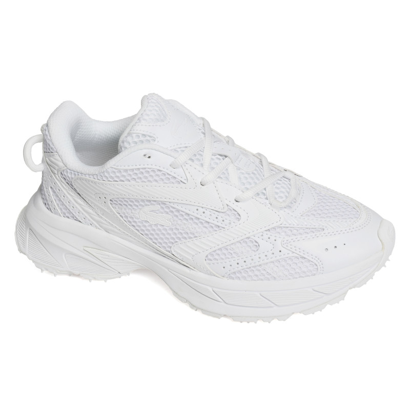 L003 NEO SHOT Blanc Blanc, Baskets running Lacoste