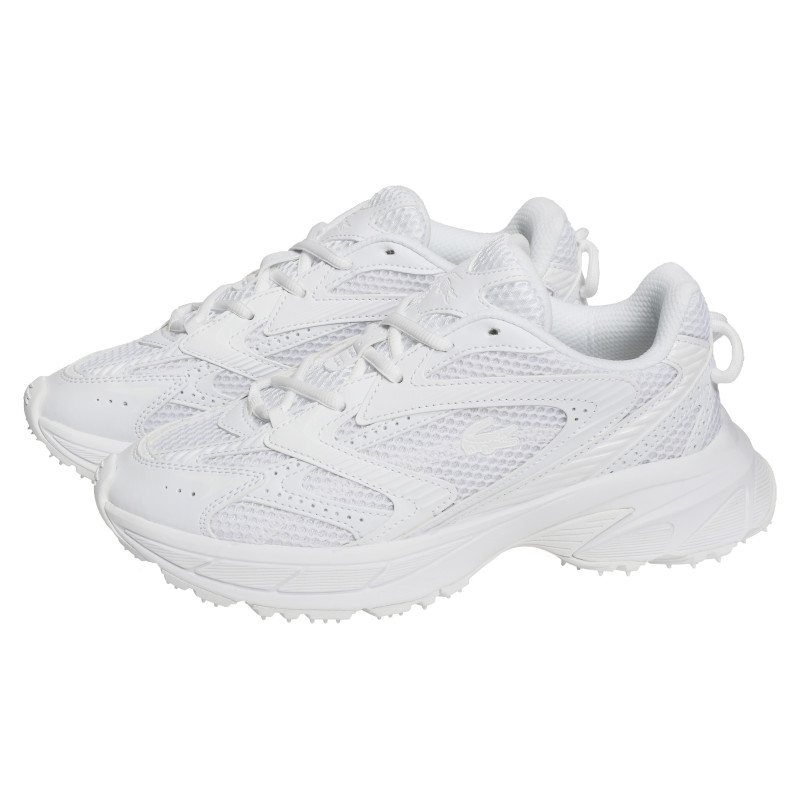 L003 NEO SHOT Blanc Blanc, Baskets running Lacoste