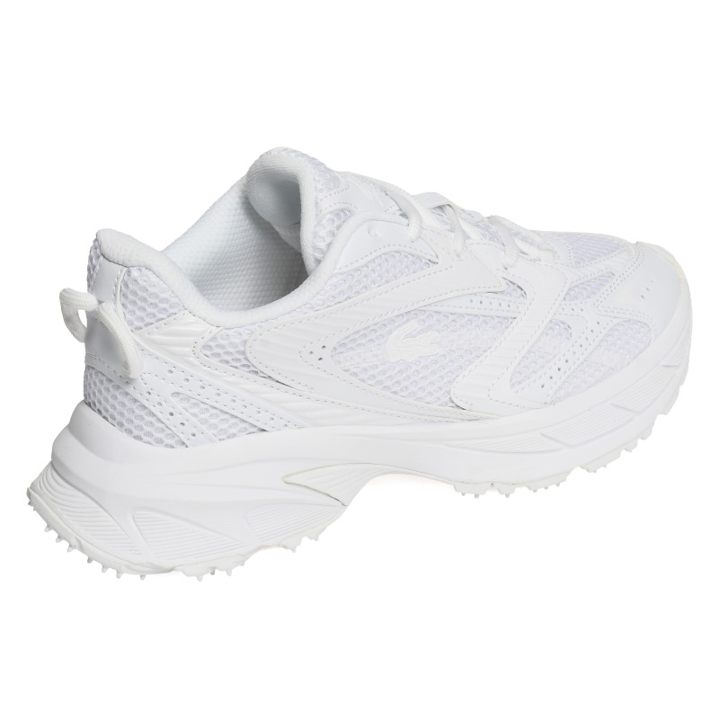 L003 NEO SHOT Blanc Blanc, Baskets running Lacoste