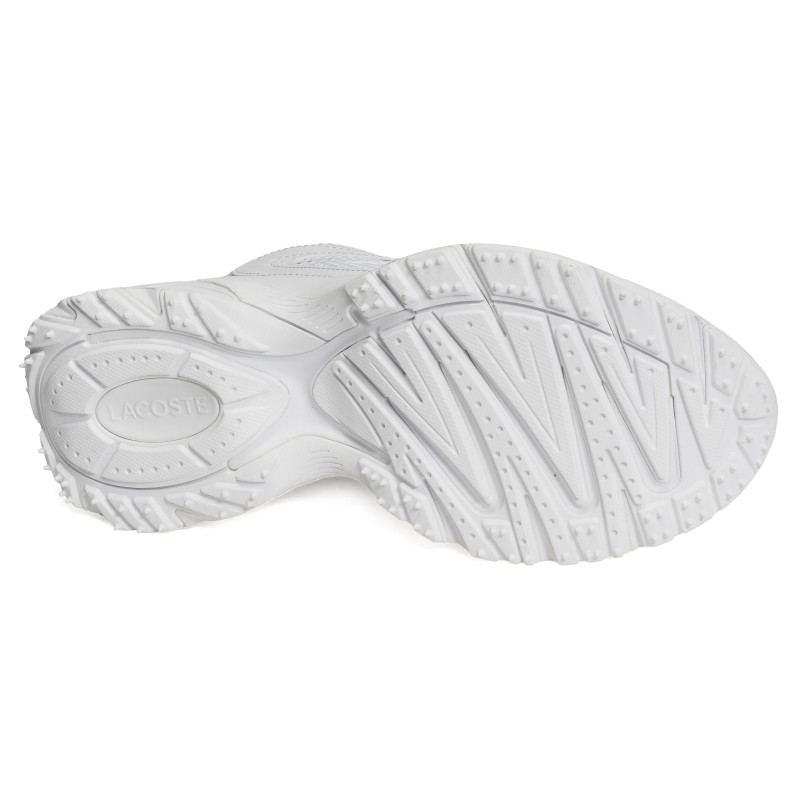 L003 NEO SHOT Blanc Blanc, Baskets running Lacoste