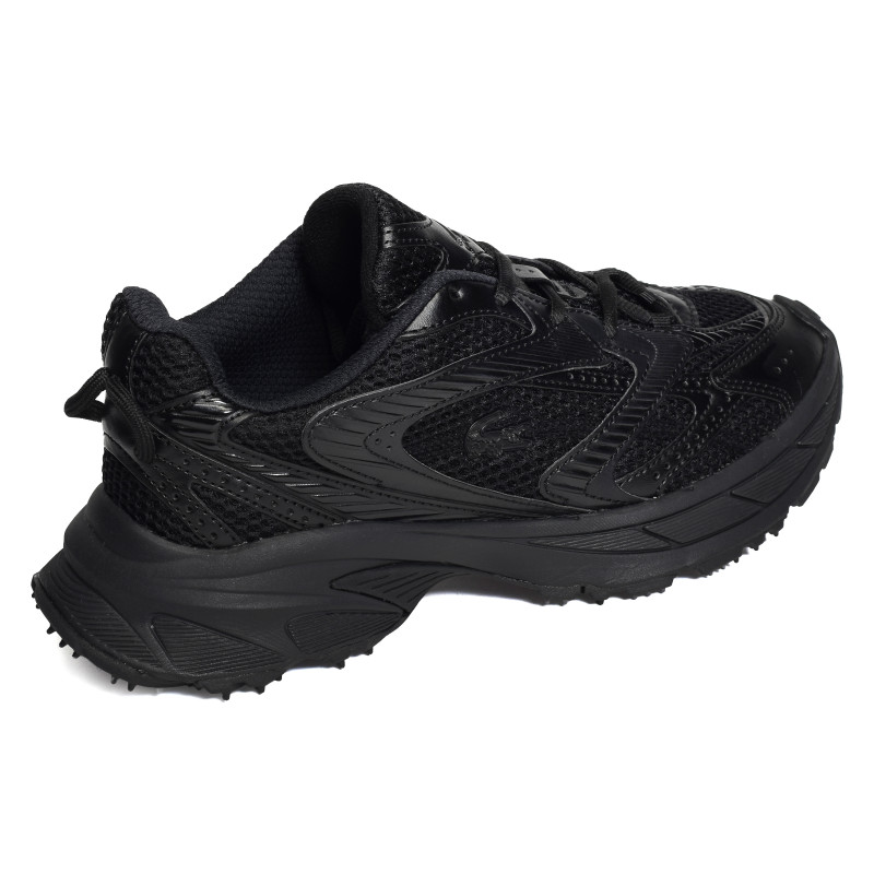 L003 NEO SHOT Noir Noir, Baskets running Lacoste