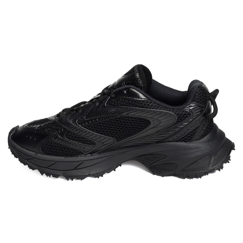 L003 NEO SHOT Noir Noir, Baskets running Lacoste