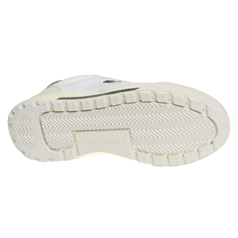 SLAM BREAK Blanc Vert, Baskets running Lacoste