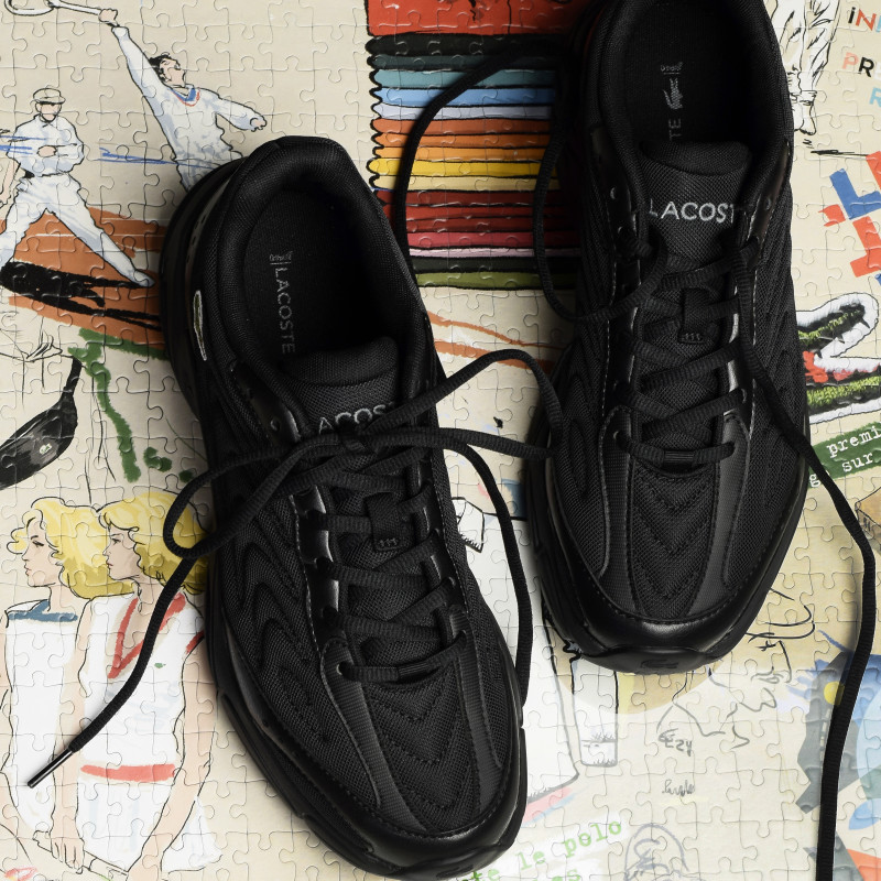 STORM 96 2K LITE Noir Noir, Baskets running Lacoste
