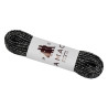  LACETS LUREX 120 CM Noir Argent