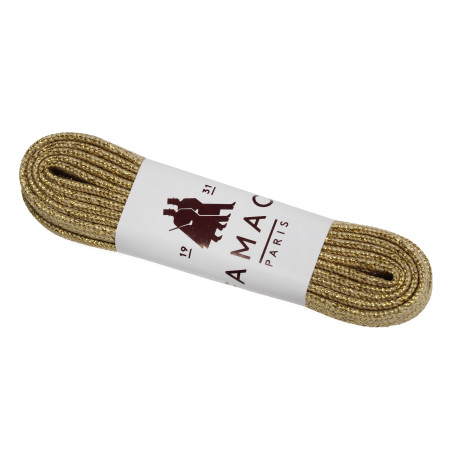 LACETS LUREX 120 CM Or, Lacets Famaco