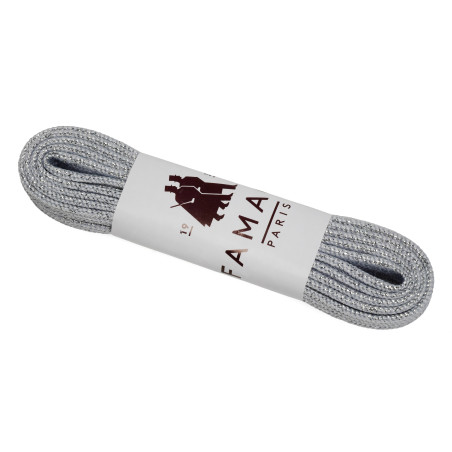 LACETS LUREX 120 CM Argent, Lacets Famaco
