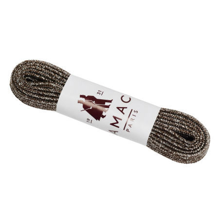 LACETS LUREX 120 CM Marron, Lacets Famaco