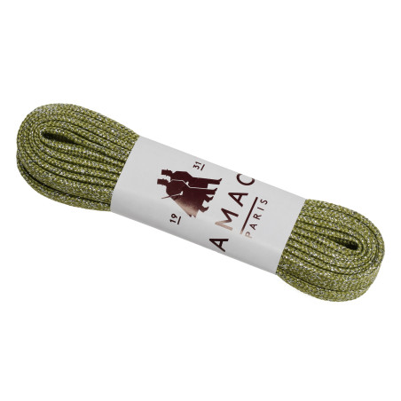 LACETS LUREX 120 CM Vert, Lacets Famaco
