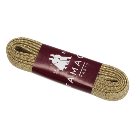LACETS LUREX 120 CM Or, Lacets Famaco