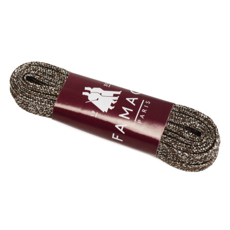 LACETS LUREX 120 CM Marron, Lacets Famaco