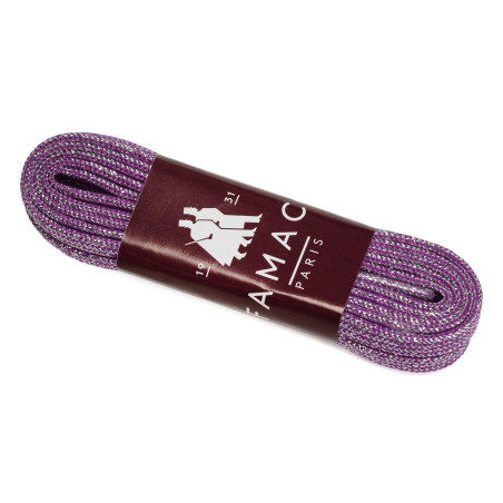 LACETS LUREX 120 CM Rose, Lacets Famaco