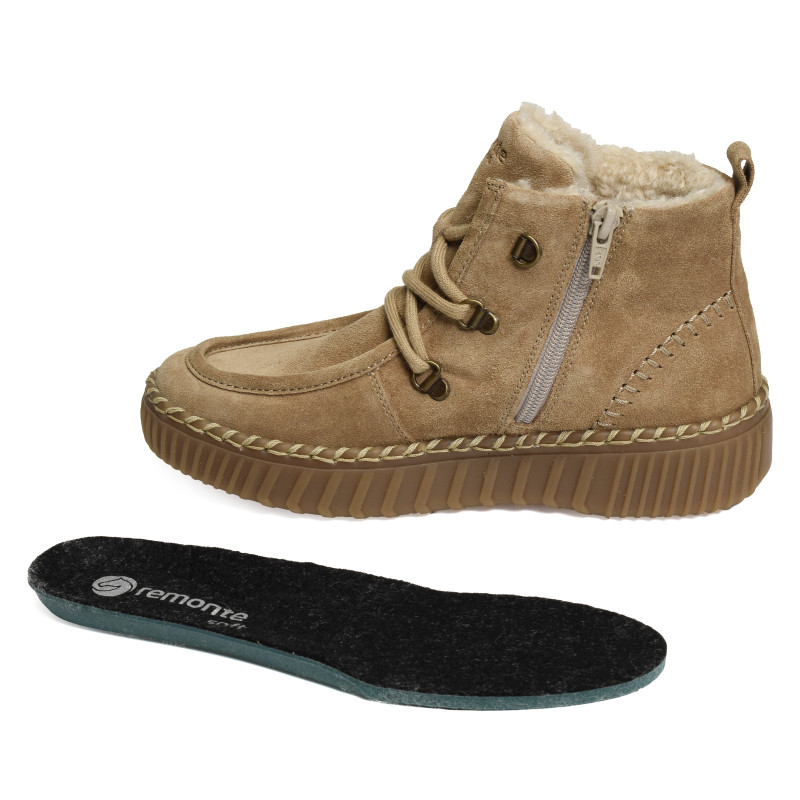 D4A72 Beige, Bottillons Remonte
