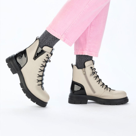 Z9152 Beige, Boots Rieker