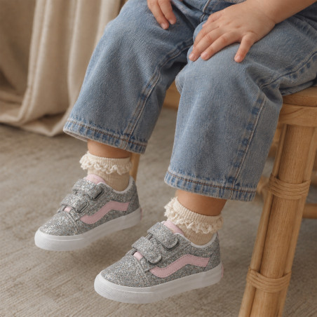 TD OLD SKOOL Argent Rose, Sneakers basses Vans