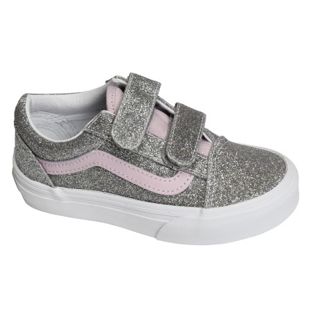 UY OLD SKOOL VEL Argent Rose, Sneakers basses Vans