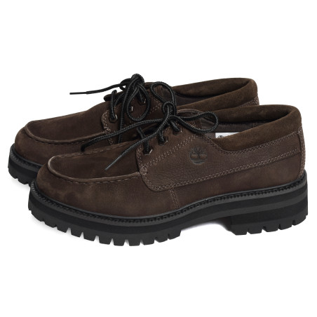 BRITTON DRIVE LACE UP SHOE Chocolat, Bateaux Timberland