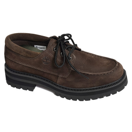 BRITTON DRIVE LACE UP SHOE Chocolat, Bateaux Timberland