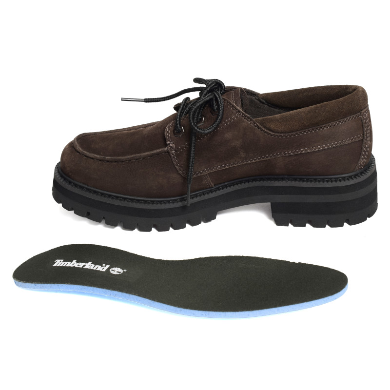 BRITTON DRIVE LACE UP SHOE Chocolat, Bateaux Timberland