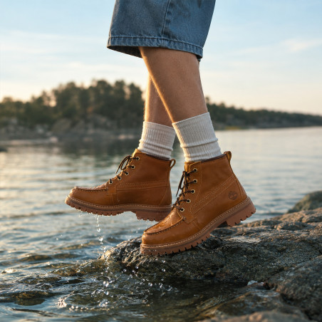 BRITTON DRIVE MID LACE UP BOOT Cognac, Boots Timberland