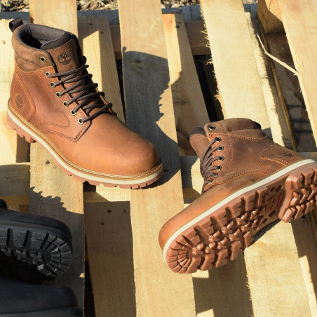 BRITTON ROAD MID LACE UP WATERPROOF BOOT Marron, Boots Timberland