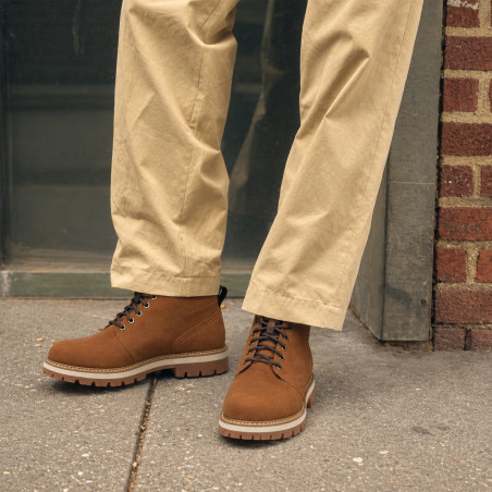 BRITTON ROAD MID LACE UP WATERPROOF CHUKKA BOOT Marron, Boots Timberland