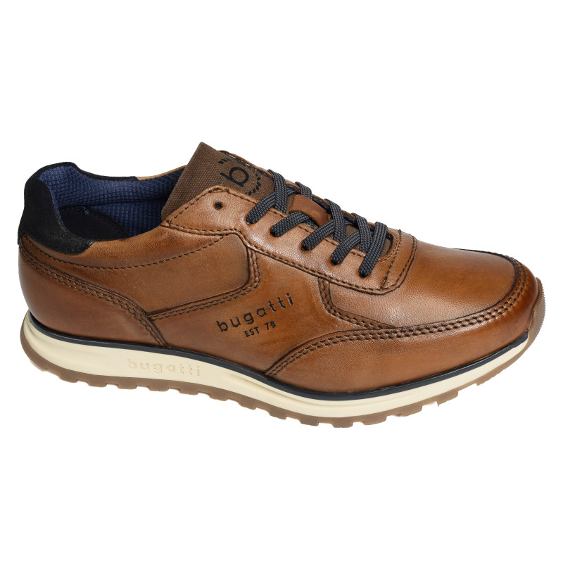 CIRINO A021P Cognac, Baskets running Bugatti