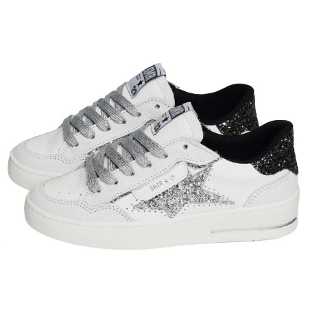ALE Blanc Argent, Sneakers basses Semerdjian
