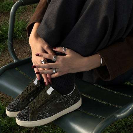 MAYA Kaki, Baskets Mode Semerdjian