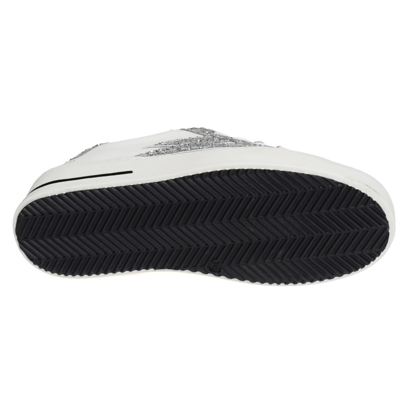 MAYA Argent Blanc, Baskets Mode Semerdjian