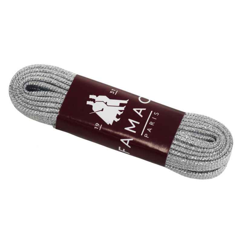 LACETS LUREX 120 CM Argent, Lacets Famaco