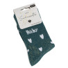 BABY COEUR Vert, Chaussettes Les Sachoussettes