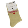 CAPRICIEUSE Or, Chaussettes Les Sachoussettes