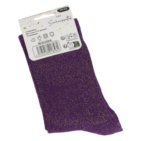 CHOUPETTE Violet, Chaussettes Les Sachoussettes
