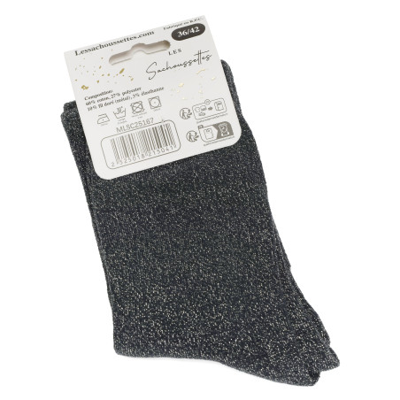 CONNASSE Gris, Chaussettes Les Sachoussettes