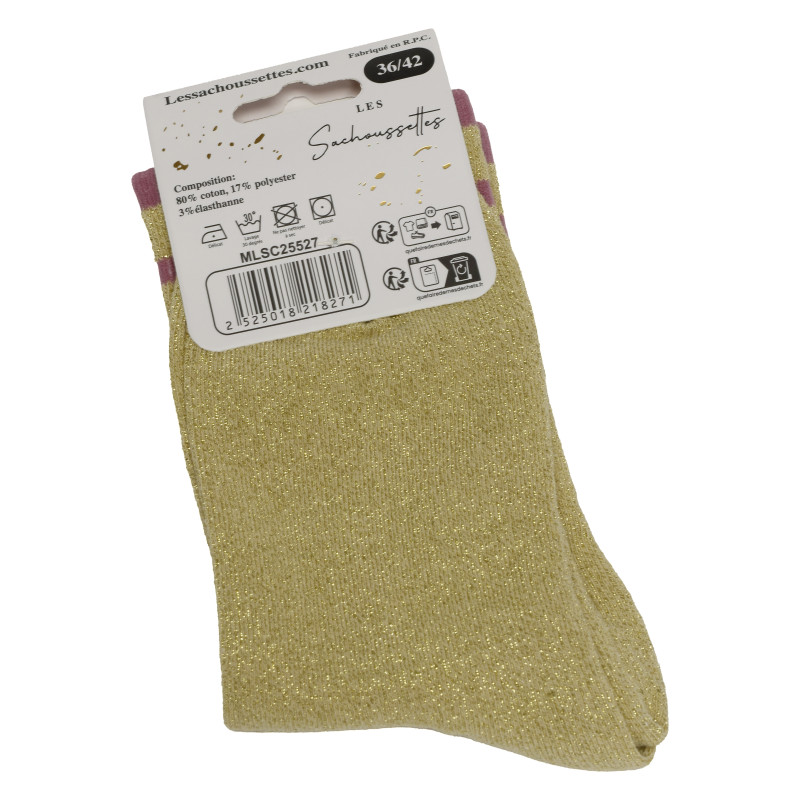 CONNASSE Or, Chaussettes Les Sachoussettes