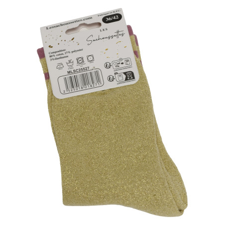 CONNASSE Or, Chaussettes Les Sachoussettes