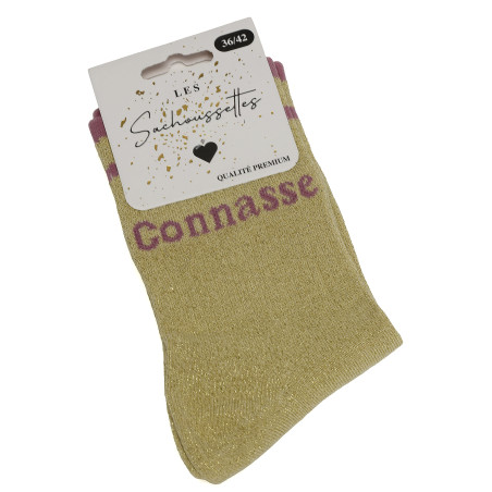 CONNASSE Or, Chaussettes Les Sachoussettes