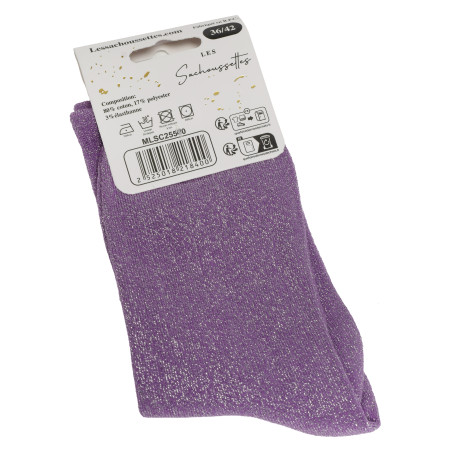 MA PUCE Violine, Chaussettes Les Sachoussettes