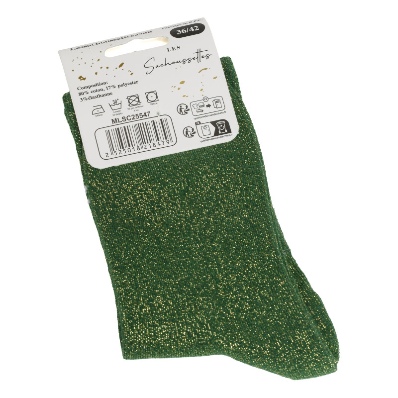 SOEURETTE Vert, Chaussettes Les Sachoussettes