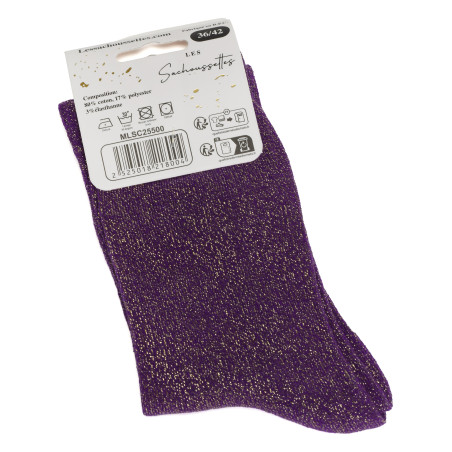 SUBLIIME Violet, Chaussettes Les Sachoussettes
