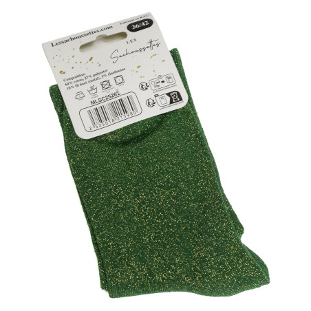 TEAM RALEUSE Vert, Chaussettes Les Sachoussettes
