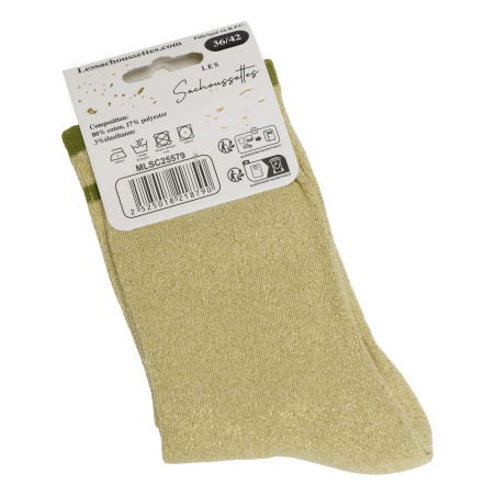 TETUE Or, Chaussettes Les Sachoussettes