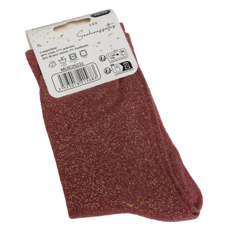 VIS TES REVES Rose Foncé, Chaussettes Les Sachoussettes