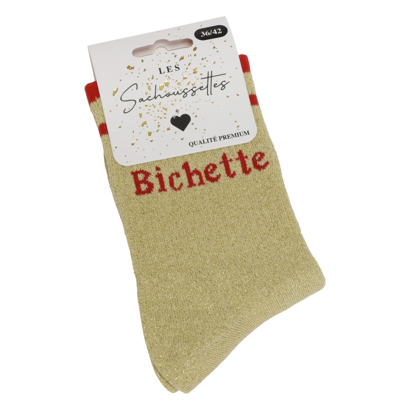 BICHETTE Or, Chaussettes Les Sachoussettes