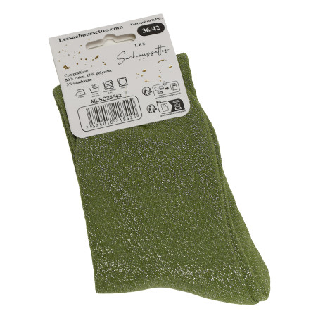 BELLE REBELLE Vert, Chaussettes Les Sachoussettes