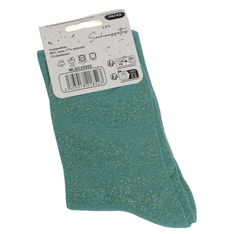CRUSH Turquoise, Chaussettes Les Sachoussettes