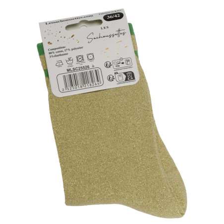 GAFFEUSE Or, Chaussettes Les Sachoussettes