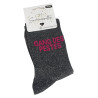 GANG DES PESTES Gris, Chaussettes Les Sachoussettes